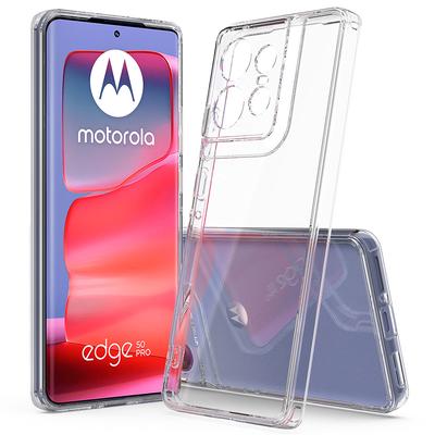 Противоударный акриловый прозрачный жесткий чехол для телефона Motorola Edge 50 Pro Edge 50 Fusion X50 Ultra Moto G24 Power G34 G04, тонкий прозрачный чехол с защитой от царапин