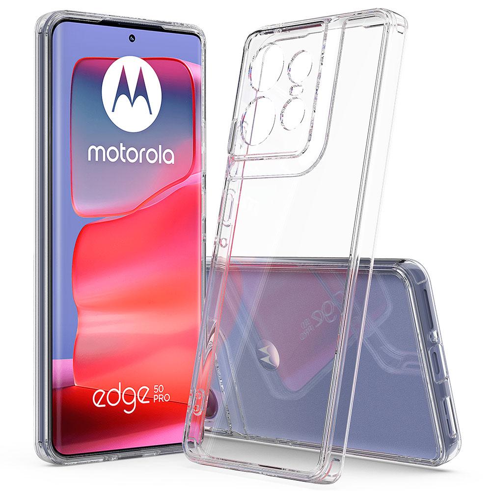 Противоударный акриловый прозрачный жесткий чехол для телефона Motorola Edge 50 Pro Edge 50 Fusion X50 Ultra Moto G24 Power G34 G04, тонкий прозрачный чехол с защитой от царапин