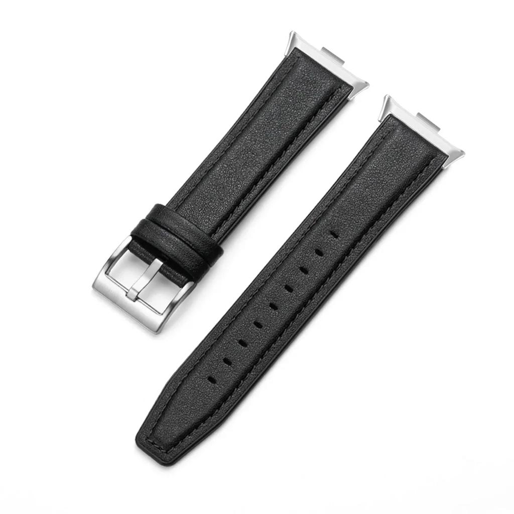 Кожаный ремешок для Redmi Watch 5 4 ремешка браслет винтажный браслет для Mi Band 8/9 Pro SmartWatch Correas сменные аксессуары