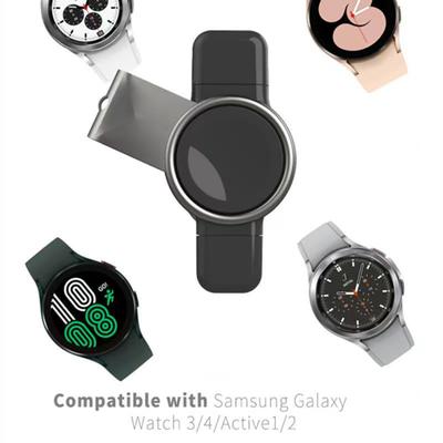 Быстрая магнитная зарядка для Galaxy Watch 6/5Pro/5/4/3 Active 1 2 Зарядка 40/42/44/46 мм Часовой блок питания