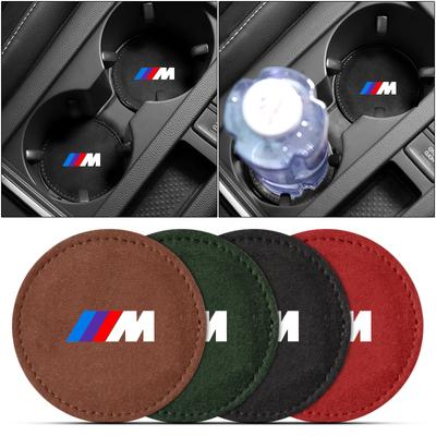 Подставка для автомобиля с логотипом M, подкладка под сиденье для стакана с водой, противоскользящий коврик для X6 X1 X2 X3 X4 X5 X7 E46 E39 E90 E36 E60 E34 E30 F30 E71 F10 F10 F11 F30 E34 E92