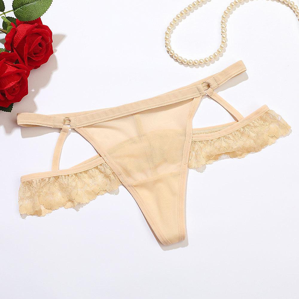 Сексуальные прозрачные сетчатые стринги - соблазнительное нижнее белье с Т-образной спинкой для женщин (Стиль 9004)