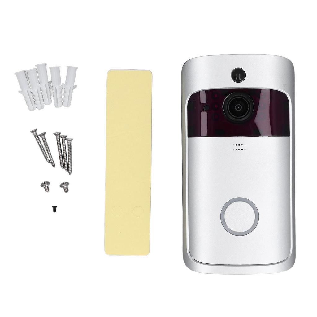 Wireless Video Doorbell IR Night Vision HD 2 Way Talk PIR Motion Detection Two Way Talk Doorbell