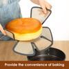 2Pcs Silicone Bread Loaf Pan Liners Reusable Bread Pan Baking Mat Non Stick Sourdough Transfer Tool for Round Bread Pans
