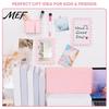 Magnetic Locker Organization Kit 10Pcs Accessories for Girls, Includes Mirror, Whiteboard, Pen Holder, Gift Teen Girls Magnets Stickers, Pink Decor &