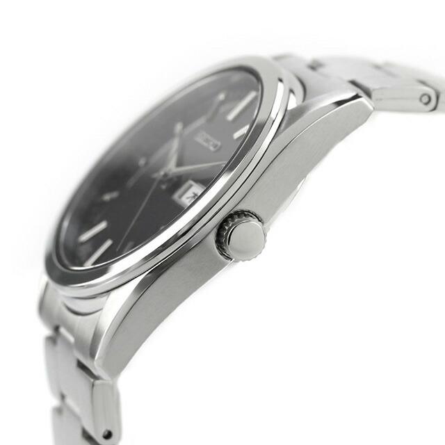 SEIKO Selection Кварцевые часы S Series SELECTION Черные с индикатором дня недели и даты, Артикул SBTH011