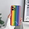 Gay Pride Flag Lesbians LGBT Phone Case for iPhone 11 15 Pro Max Case Coque 14 Plus 13 Pro 12 X XS XR 7 8 SE 2020 TPU Soft Cover