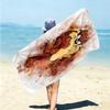 1Pc Taz Daffy Action Beach Towel Microfiber Beach Towel Thin Absorbent For Beach Swimming Yoga Bath Sports 0917102
