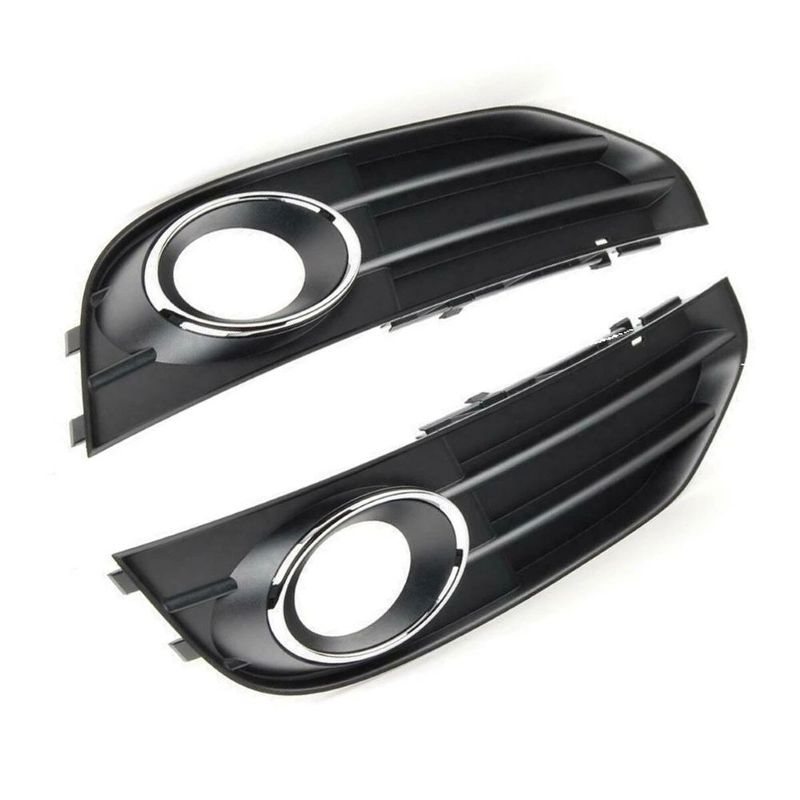 8K0807681J01C 8K0807682H01C Fog Light Cover Grille Trim For A4 B8 2009-2015 Front Fog Lamp Grille Cover Exterior Parts Plastic