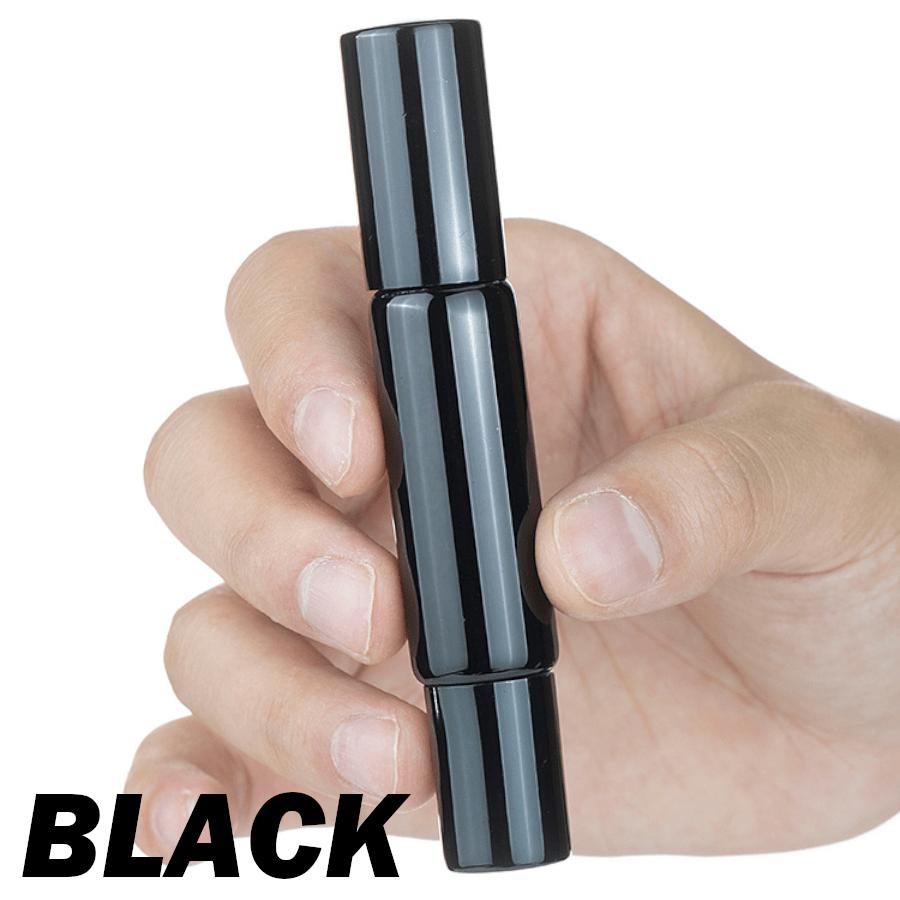 1PC Refillable Stainless Steel Double Head Multi-Purpose Perfume Roller Bottle Spray Bottle with Leak Proof Design, 10ml Portable Bottle