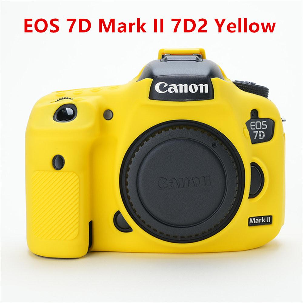 Мягкий силиконовый защитный чехол для камеры для Canon EOS 5D Mark II III IV 5D2 5D3 5D4 6D Mark II 6D2 7D Mark II 7D2 77D 600 700D