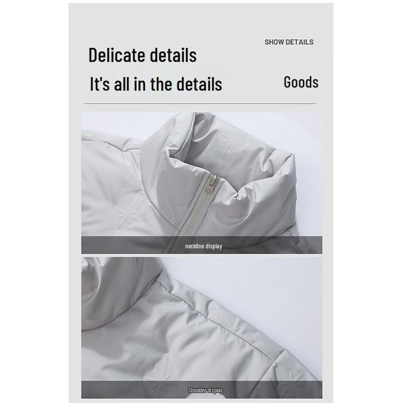 NASA MARVEL Men's Thickened Padded Winter Jacket