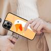 Мультяшный Милый Гусь Магнитный Чехол Для Телефона Для APPLE iPhone 17 Air 16 14 13 12 Pro Max 15 Plus Беспроводная Зарядка С Чехлом MagSafe