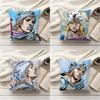 JJohnny JJoestar JJojo Pillow Case Living Room Sofa Cushion Cover Suitable For Home Bedroom Room Decoration