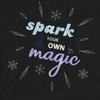 Frozen Unisex Adult Spark Your Own Magic Elsa Silhouette T-Shirt