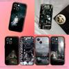 Чехол для телефона S-Silent Horror Hill Game для iPhone 17,16,15,14,13,12,11,Pro,XS,Max,XR,Plus,E,SE4,Mini Черный Мягкий Чехол