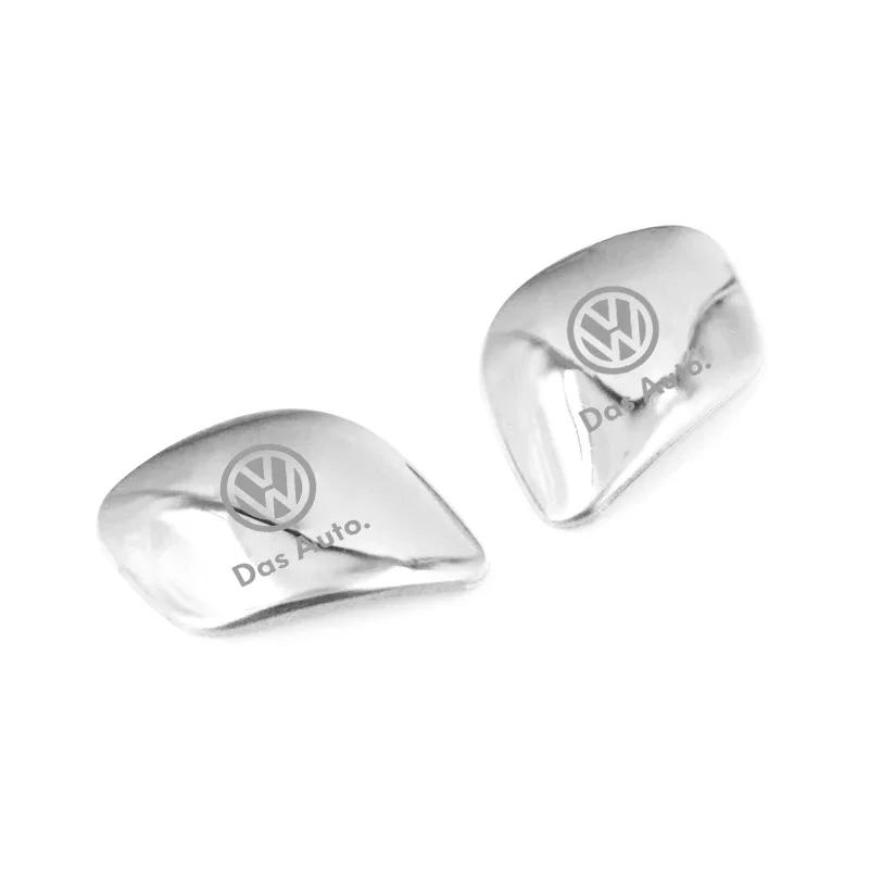 lmn1 ·Auto Stainless Steel Decoration For Volkswagen VW POLO CC Passat Touran Car Gear Shift Head knob Grip Covers Case Car-Styling