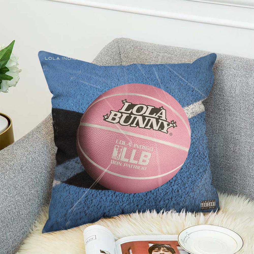 L-Lola I-Indigo Pillow Case Album Case Sofa Decorative Home Double-sided Printing Short Plush Cute Cushion Cover