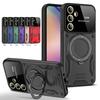 Case For Samsung Galaxy A55 A54 A53 A52 A50S A35 A34 A33 A32 A30S A24 A23 4G 5G Magnetic Ring Stand Camera Protector Phone Cover