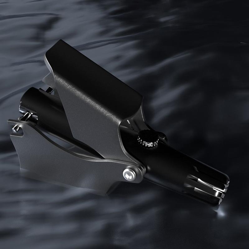 Триммер для носа для мужчин Триммер из нержавеющей стали для носа Вибрисса бритва бритва моющийся портативный триммер для волос в носу и ушах