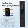 Portable 5 In 1 Water Quality Tester Digital EC TDS Salinity TEMP PH Tester Type-C Rechargeable EC Detector for Aquarium Pool
