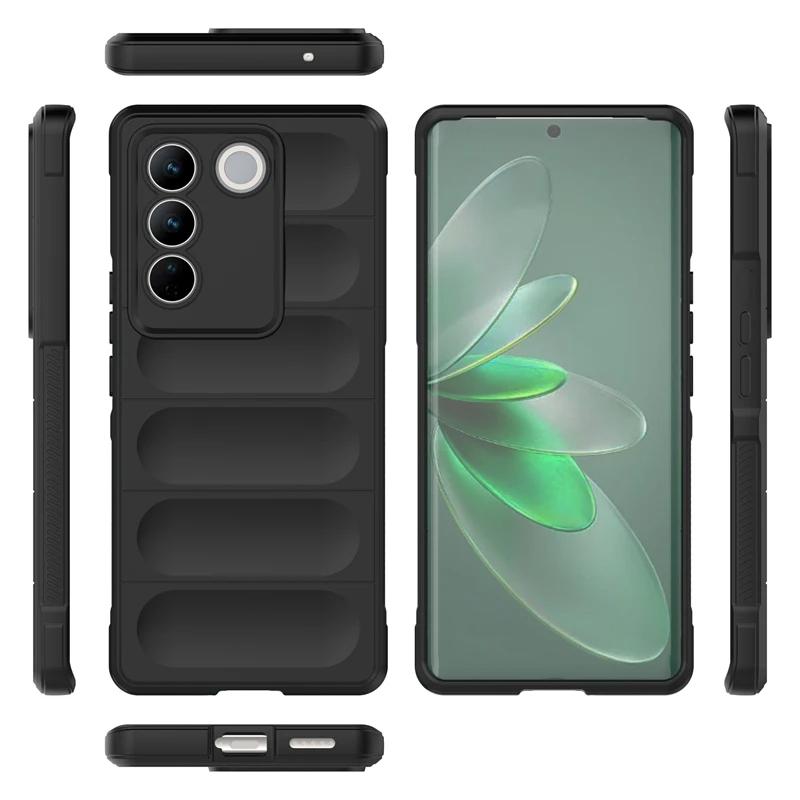 Case For VIVO S16E S16 Pro 5G Back Cover Case Soft Silicone Anti-fall Shockproof Protection Phone Cases Funda Coque