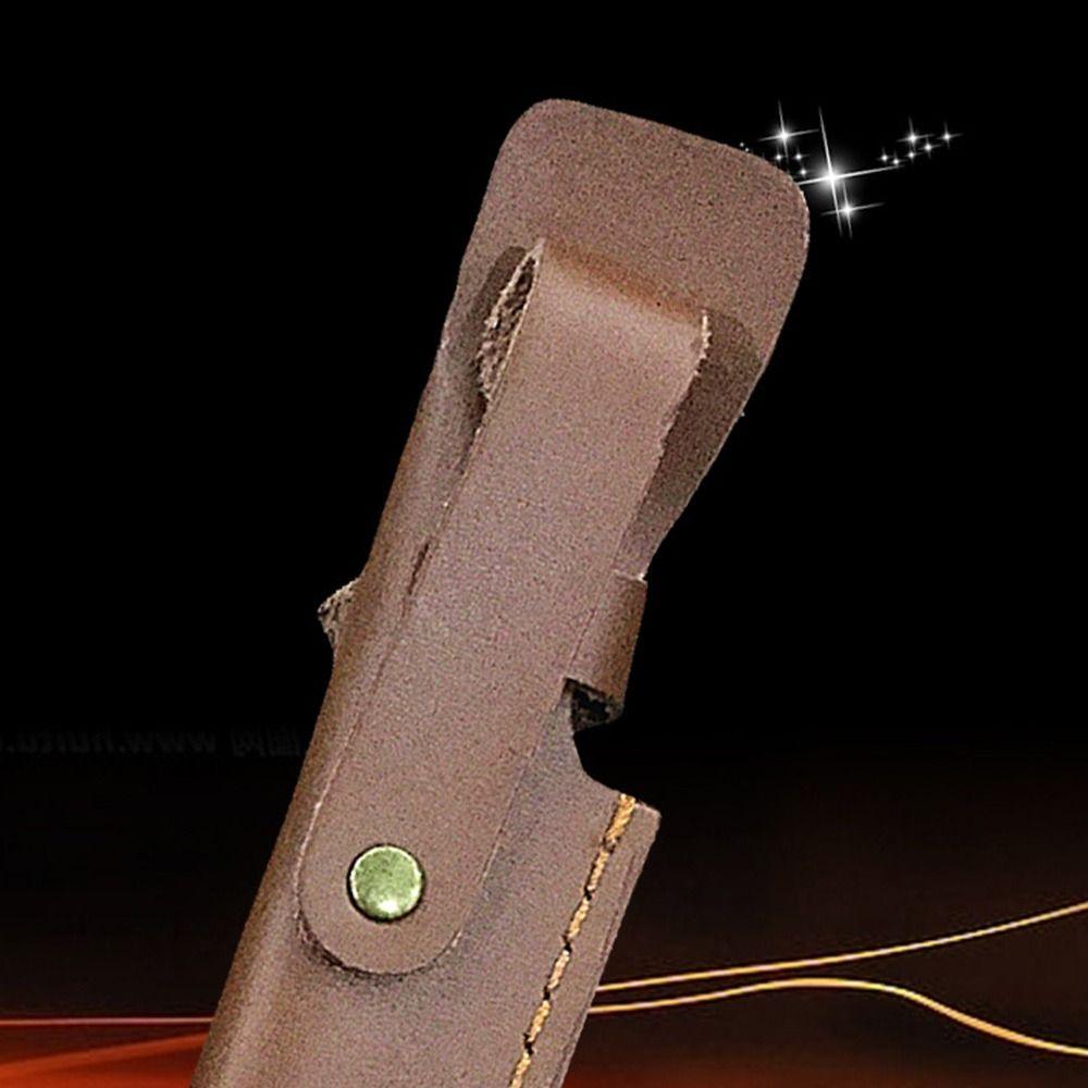 Кобура, кожаный чехол, держатель, петля для ремня, чехол для кемпинга, переноски на открытом воздухе, складной нож, инструмент, чехол для фонарика