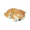 Ubia Sideways Sleeping Shiba Inu X X 4 Cm Doll Figure Ornament Animal Garden Decoration Dog H23072 8.8 5.5