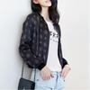 Korean-Style Women's Baseball Jackets: Fashionable, Versatile, and Zippered Long-Sleeve for Spring and Autumn.