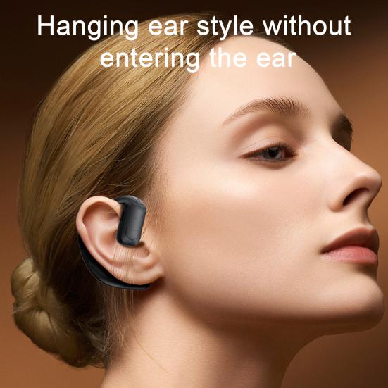 Беспроводные наушники с поддержкой Bluetooth, стереозвук, мощные басы, конструкция с заушным креплением, стабильное соединение, спортивные наушники-вкладыши