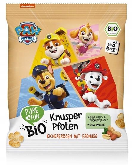 Organic Rice and Chickpea Crisps with Nuts 30 Paw Patrol