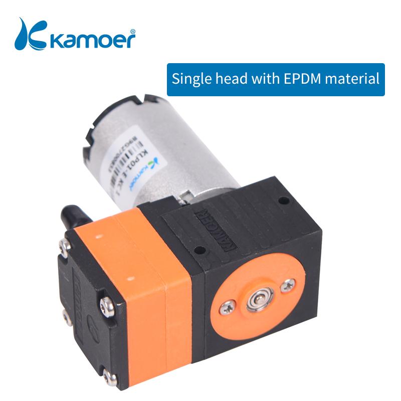 Kamoer 400ml/min KLP01 Mini High Flow Diaphragm Liquid Pump 12V 24V DC Motor Liquid Pressure 3 Bar 62dB for Lab and Waste Water