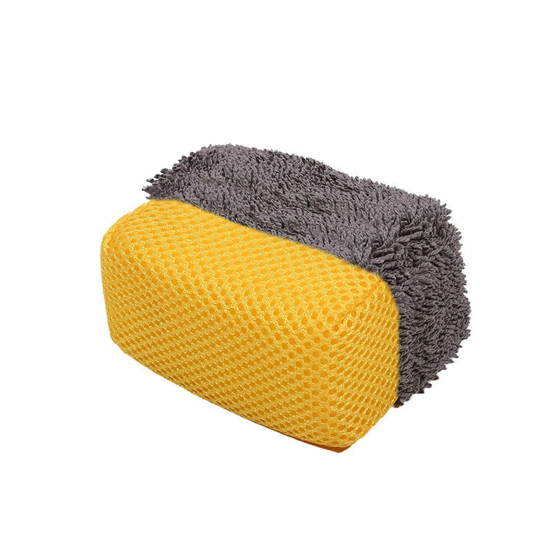 Автомобильная полировка губка для полировки полотенце из волокна для очистки воды абсорбция зимняя автомобильная губка 1 шт портативная удобная чистящая губка