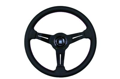 NARDI СПОРТИВНЫЙ ТИП Ралли Перфорированная кожа Тип глубокий конус Красная строчка 330 мм Рулевое колесо N753