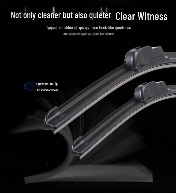 Compatible Wiper Blade for Wuling Zhiguang, Hongguang S, Rongguang S1, Capgemini, Journey, Xingchi - Boneless Design