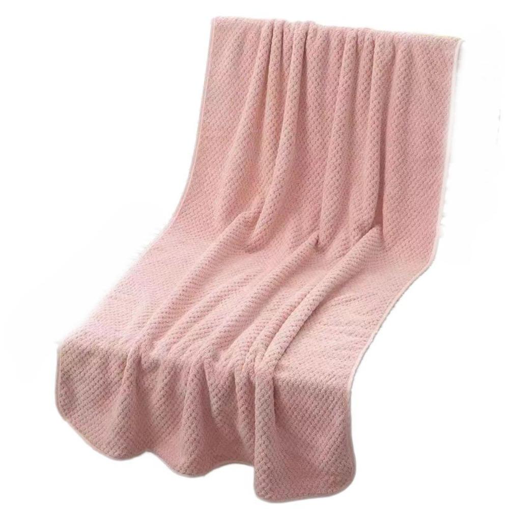 Coral Fleece Adult Bath Towel Thickenin Shower Towel Skin-Friendly Bath Wiping  for Men and Women
