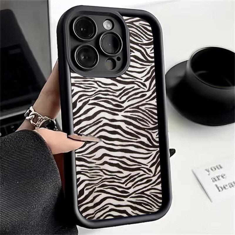 Phone Case for Xiaomi Redmi Note 13 Pro Plus 12 11 10 12S 11S 10S 9S 8 9 13C 12C 10C 9A 9C A1 A2 A3 Pro Cover Zebra Striped