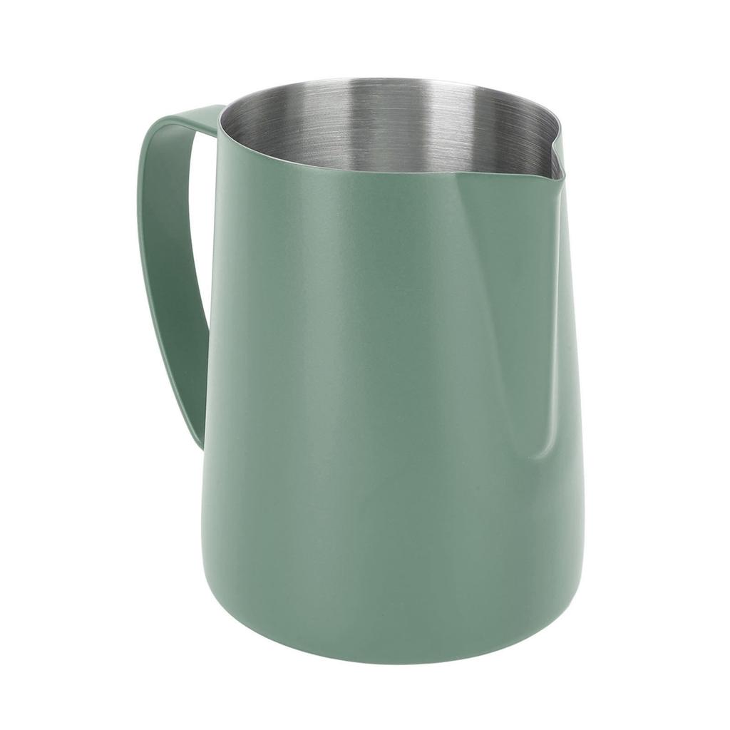 600 мл Чашка для вспенивания кофе 304 Нержавеющая сталь Кувшин для вспенивания молока Носик для латте-арта Питчер с внутренней шкалой