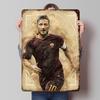 Francesco Totti Poster Customized Wall Art Vintage Metal Signs Retro Tin Plaque for Man Cave Desk Decor Decoration Room House