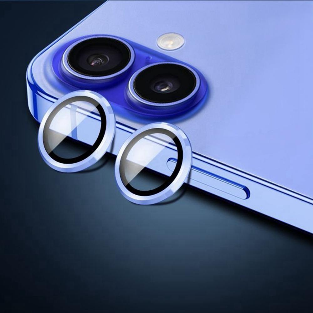 Алюминиевое Металлическое Кольцо Защита Камеры Для iPhone 17 17Air Задняя Линза Закаленное Стекло Чехол Для iPhone 16 16Plus Защитный Колпачок Линзы