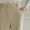 New Arrivals Open Run Flare Slacks Spring Suit Pants Black