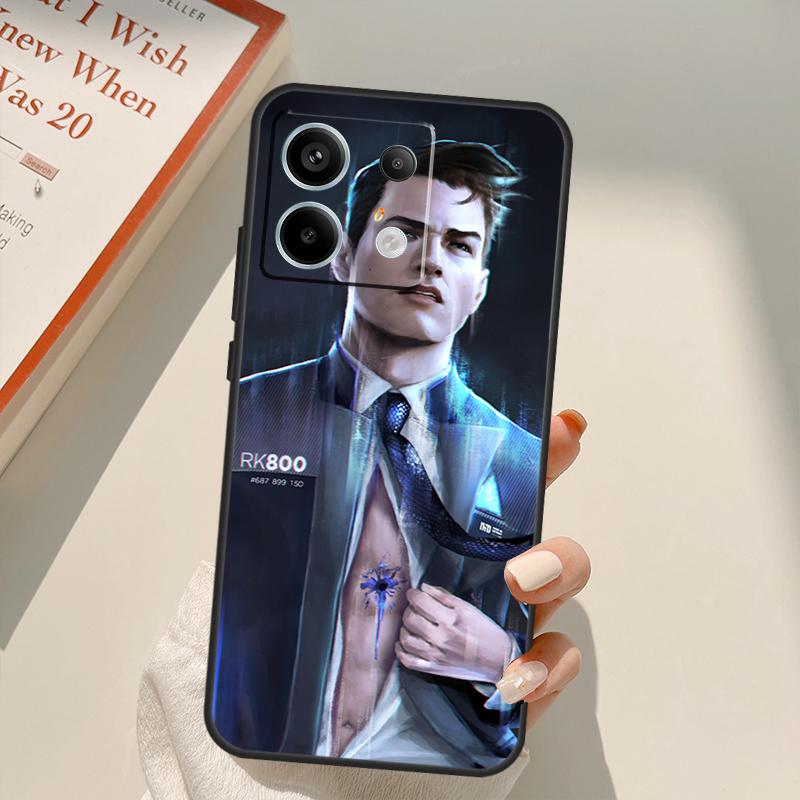 Чехол Detroit Become Human для Xiaomi Redmi Note 14 13 10 11 12 15 Pro Plus Чехол для Redmi 15 14C 12C 10C 13C 15C