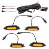 LED Front Grille Running White Lights Wire Harness For Toyota RAV4 -2024
