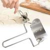Нержавеющая сталь большой пельменный круглый роликовый станок для теста резаки для домашней выпечки кухонный инструмент для пирогов, пиццы, теста для раскатки