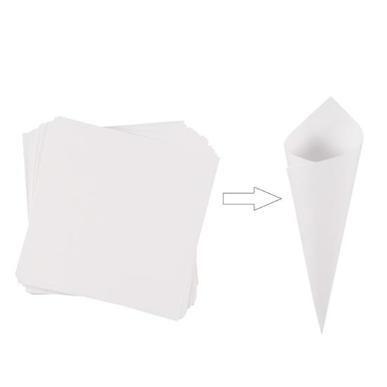 Конусная коробка для конфетти, пищевой класс, высокая прочность, 5 стилей, держатель для конфетти и конфет, пищевой конус, лоток для бумаги, принадлежности для вечеринок