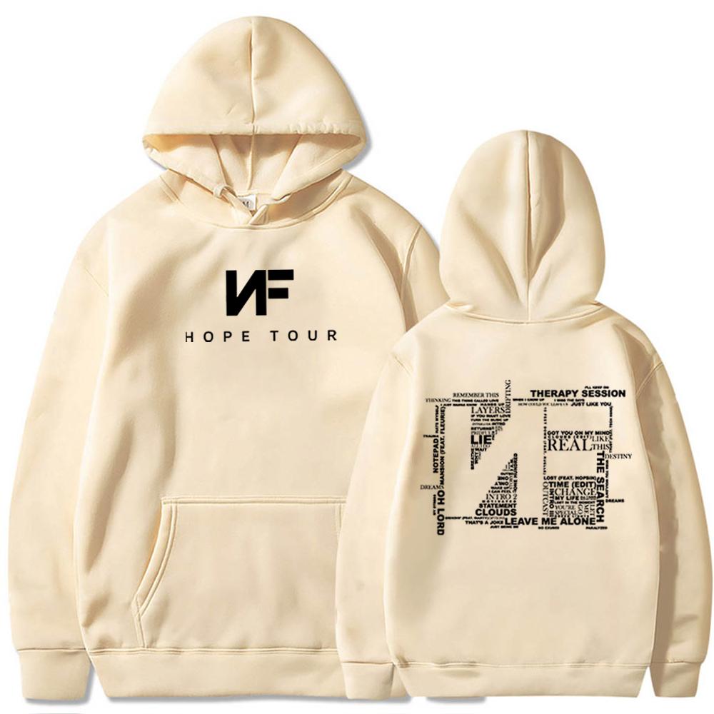 Nf Hope Tour Hoodie Nf Merch Nf Music Album Hoodie Gift for Nf Fan Pullover Tops Streetwear