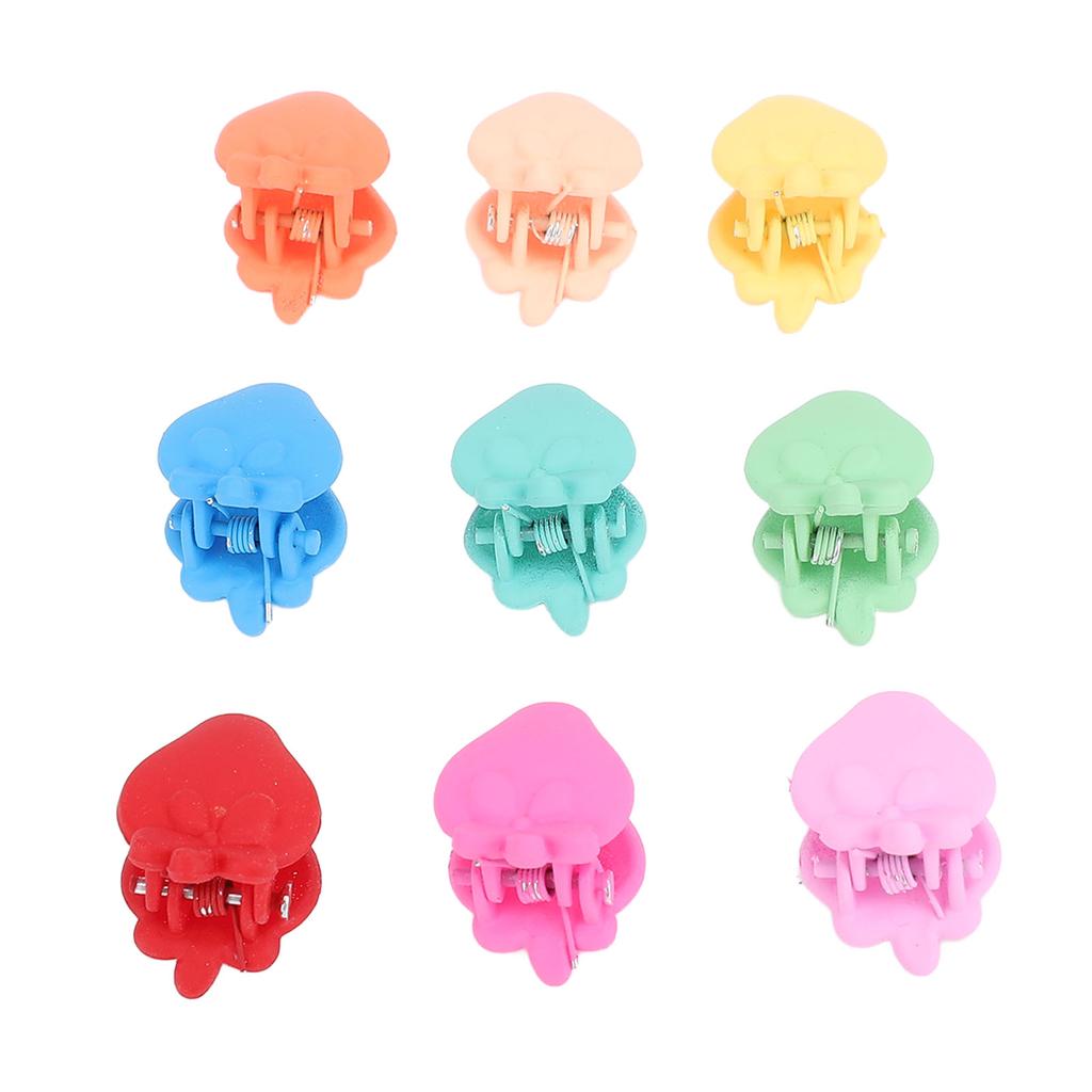 100pcs Small Hair Claw Clips for Women Girls Kids Cute Strawberry Shaped Non Slip Colorful Mini Jaw Clips Hair Clamps