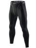 [Nesseo] Men's Sports Tights, Compression Long Tights, Power Stretch Leggings, Underwear, UV Protection, Sweat Absorbent, Quick Drying, Cold