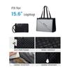 3-in-1 Tote Bag Backpack Lunch Bag Women Insulated Lunch Tote 15.6 Inch Laptop Compartment Lunch Pouch for Work Travel