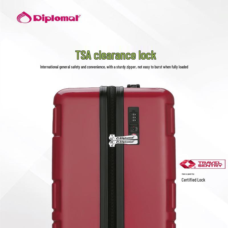 Чемодан на колесах Diplomat TC-6902 Business Universal с замком TSA